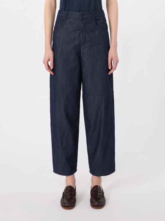 26FW 막스마라 스트레이트 팬츠 2629186022600001 BLU - MAX MARA
