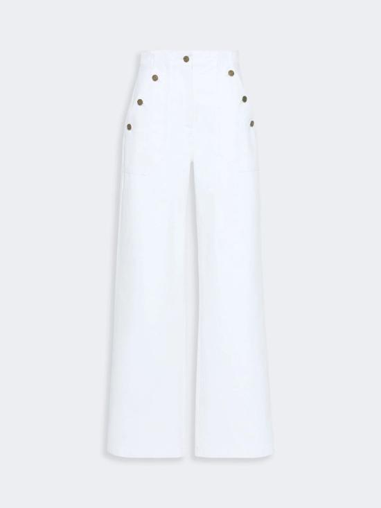 26FW 막스마라 스트레이트 팬츠 2621136091600001 BIANCO