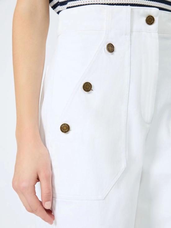 26FW 막스마라 스트레이트 팬츠 2621136091600001 BIANCO - MAX MARA