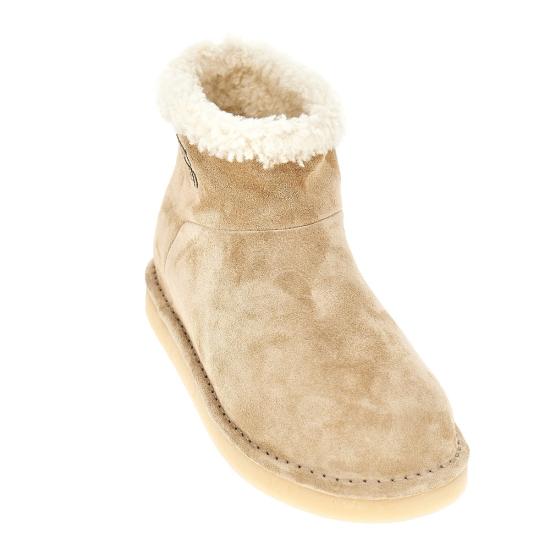 26FW 미우미우 부츠 5T515EFZF15Z0G Beige - MIU MIU