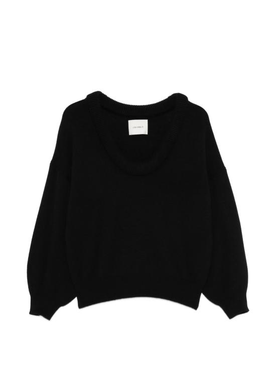 26FW 리사 양 스웨터 2026426BL NERO