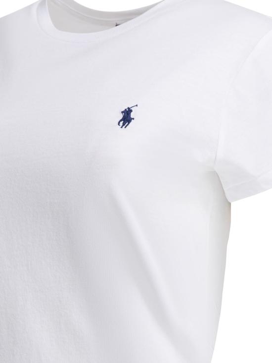 26FW 폴로 랄프로렌 클래식 핏 포니 로고 자수 티셔츠 211B14605032WHITE - POLO RALPH LAUREN