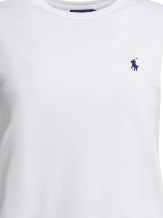 26FW 폴로 랄프로렌 클래식 핏 포니 로고 자수 티셔츠 211B14605032WHITE - POLO RALPH LAUREN