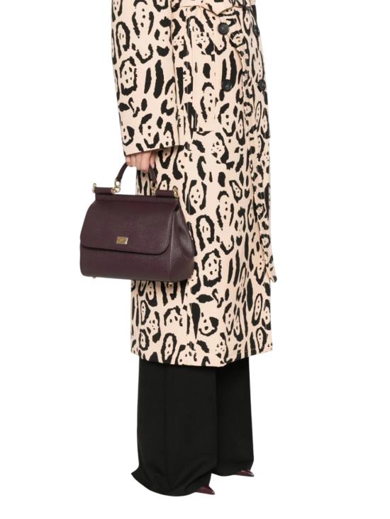 26FW 돌체앤가바나 라지 시실리 핸드백 BB6002B1001 8M073 MOSTO - DOLCE & GABBANA