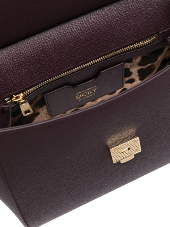 26FW 돌체앤가바나 라지 시실리 핸드백 BB6002B1001 8M073 MOSTO - DOLCE & GABBANA