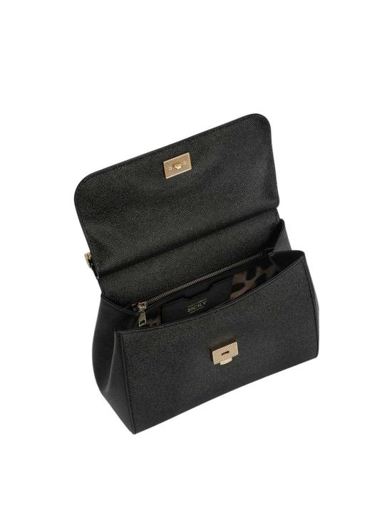 26FW 돌체앤가바나 라지 시실리 핸드백 BB6002B1001 80999 NERO - DOLCE & GABBANA