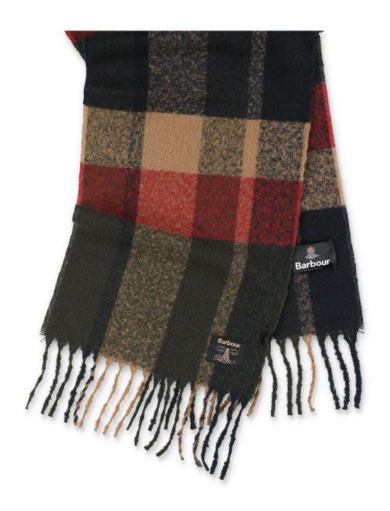 26FW 바버 머플러/스카프 USC0391 GN91 GREEN CHECK - BARBOUR