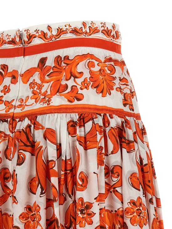 26FW 돌체앤가바나 스커트 DO336958BM ORANGE - DOLCE & GABBANA