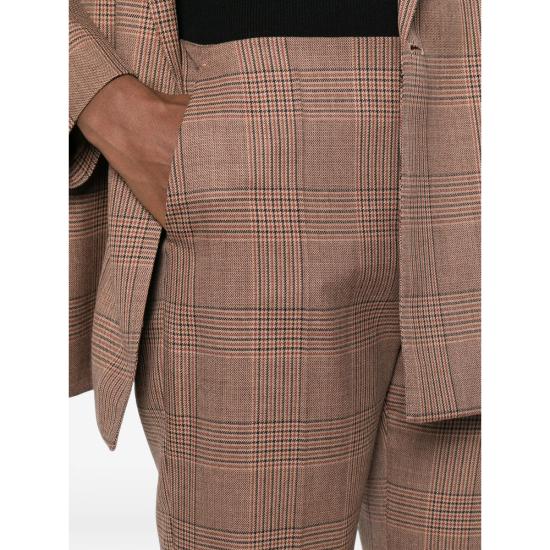26FW 막스마라 스트레이트 팬츠 MXMPEPATO 389 002 BROWN BLACK - MAX MARA