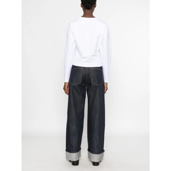26FW 가니 탑 A1040543 151 WHITE - GANNI
