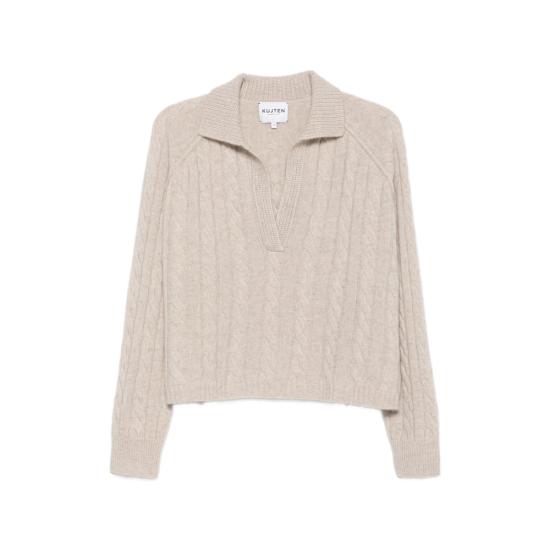 26FW 쿠즈텡 스웨터 F5076 AENORA CAB 2238 NEUTRALS