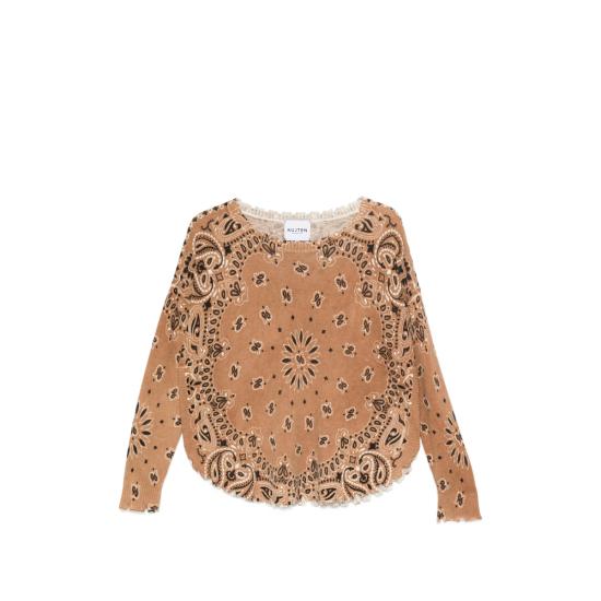 26FW 쿠즈텡 스웨터 F2913 MELA BANDA 2292 BROWN
