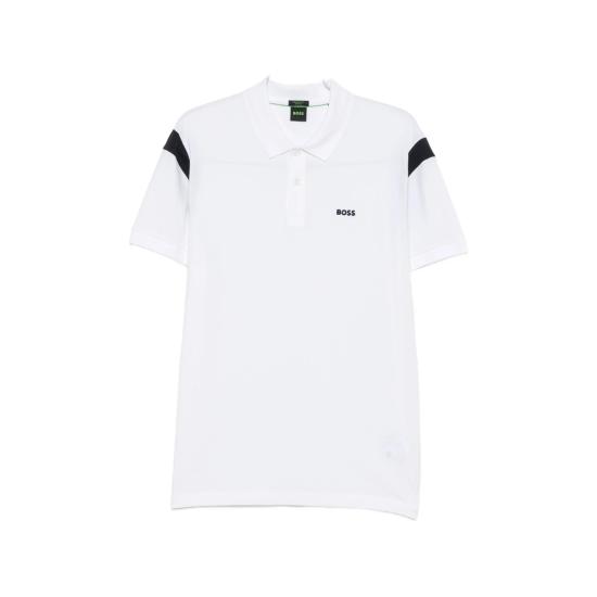26FW 보스 폴로 티셔츠 50564793 100 WHITE