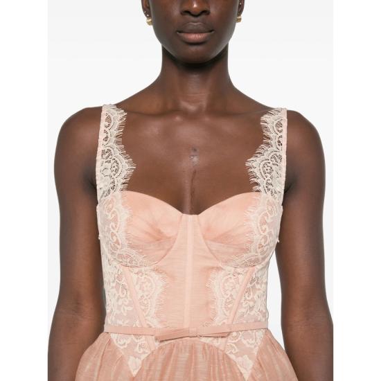 26FW 짐머만 원피스 9399DF261 LPINK PINK NEUTRALS - ZIMMERMANN