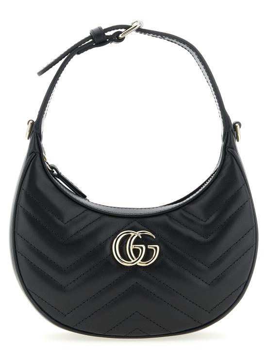 26SS 구찌 GG 마몽 스몰 숄더백 699514AAET81000 Black