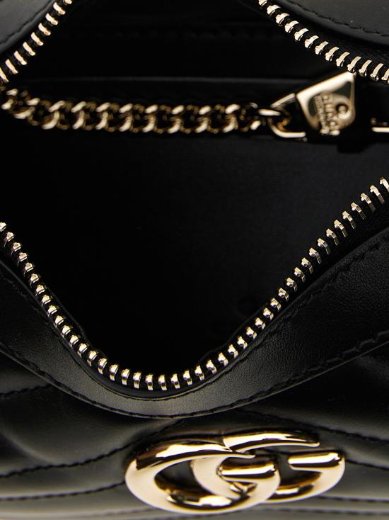 26SS 구찌 GG 마몽 스몰 숄더백 699514AAET81000 Black - GUCCI