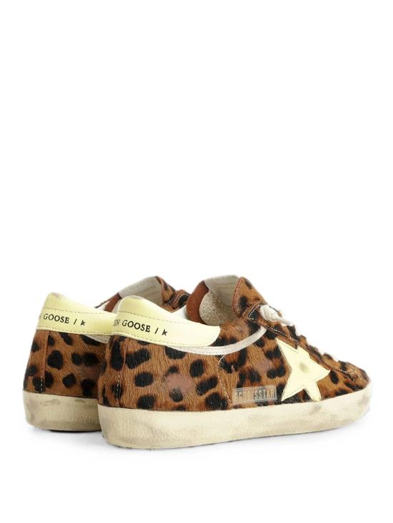26FW 골든구스 SUPER STAR 슈퍼 스타 클래식 스니커즈 GWF00101 F008685 55801 LEOPARD PALE - GOLDEN GOOSE