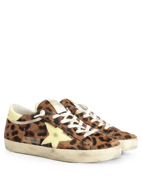 26FW 골든구스 SUPER STAR 슈퍼 스타 클래식 스니커즈 GWF00101 F008685 55801 LEOPARD PALE - GOLDEN GOOSE