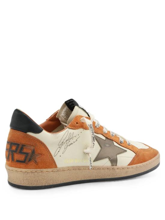26FW 골든구스 볼 스타 스웨이드 스니커즈 GMF00117 F008720 83405 WHITE BEIGE - GOLDEN GOOSE