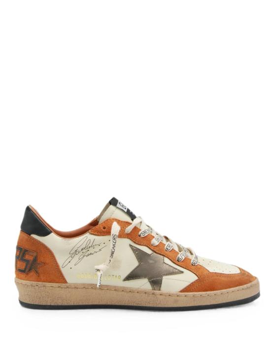 26FW 골든구스 볼 스타 스웨이드 스니커즈 GMF00117 F008720 83405 WHITE BEIGE