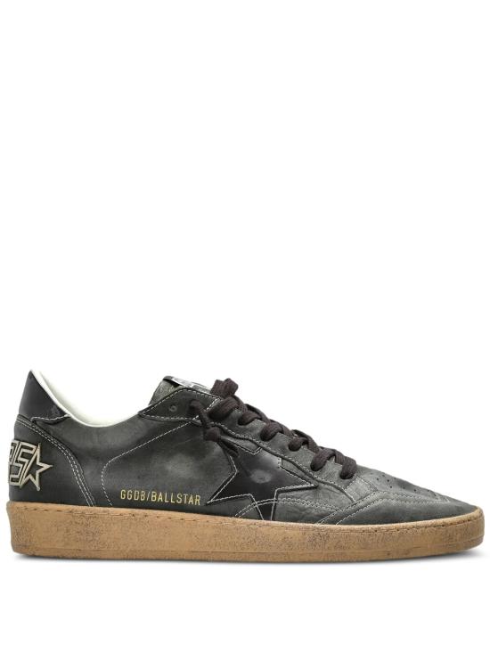 26FW 골든구스 볼 스타 스웨이드 스니커즈 GMF00117 F008725 36105 DARK GREEN