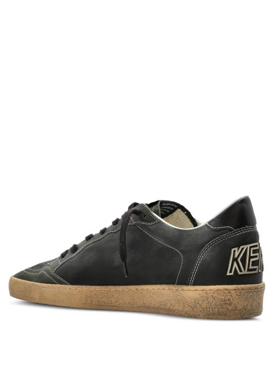 26FW 골든구스 볼 스타 스웨이드 스니커즈 GMF00117 F008725 36105 DARK GREEN - GOLDEN GOOSE
