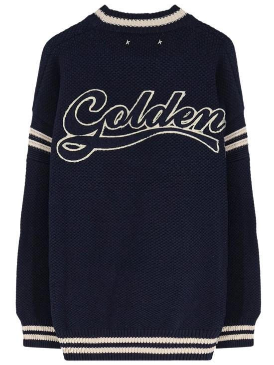 26FW 골든구스 스웨터 GMP02863 P002672 50486 DARK BLUE - GOLDEN GOOSE