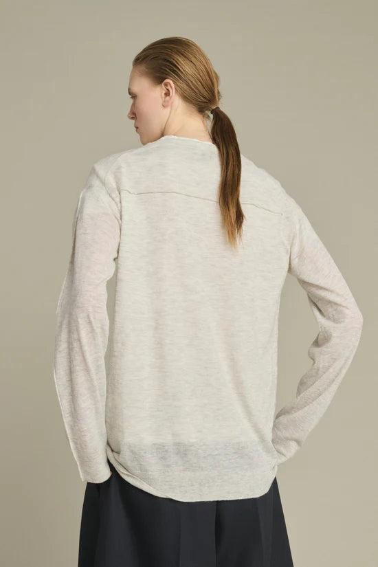 26FW 쉐르 스웨터 PUL1461KHLOEGRI02 AB025078 34 - SOEUR