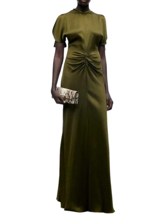 26FW 빅토리아 베컴 원피스 1426WDR007004A MARSH GREEN 9990 - VICTORIA BECKHAM