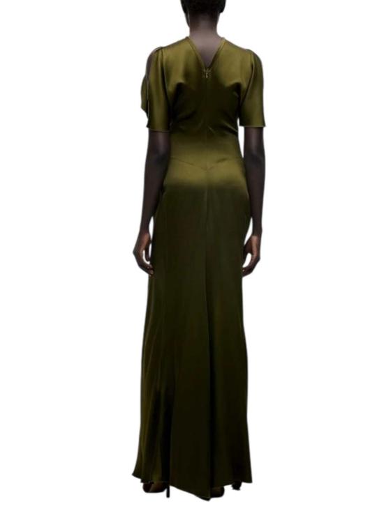 26FW 빅토리아 베컴 원피스 1426WDR007004A MARSH GREEN 9990 - VICTORIA BECKHAM