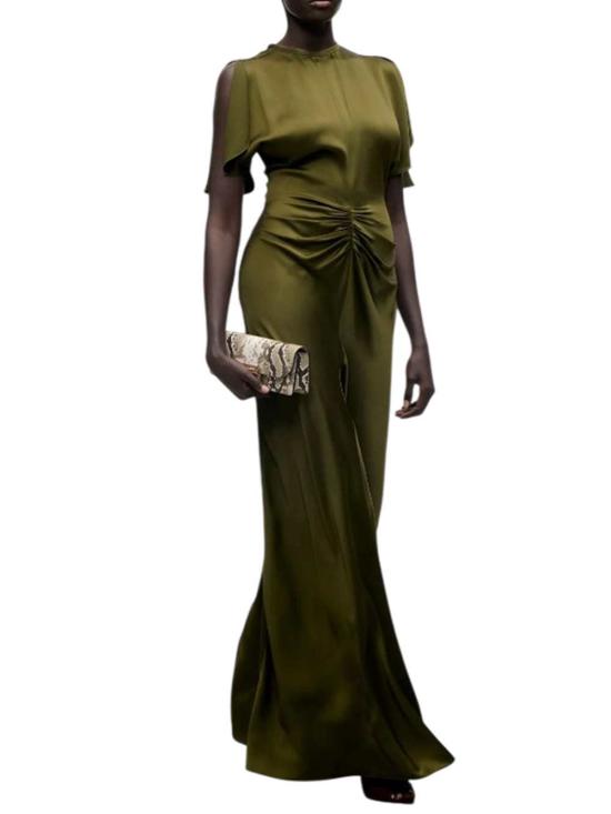 26FW 빅토리아 베컴 원피스 1426WDR007004A MARSH GREEN 9990 - VICTORIA BECKHAM