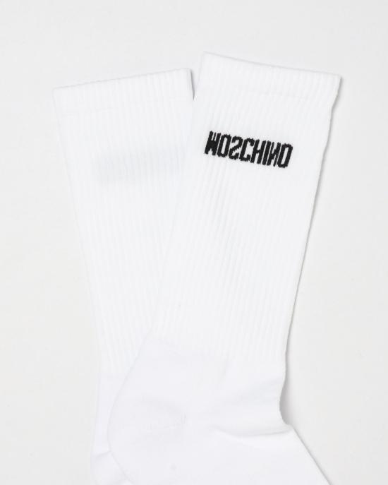 26FW 모스키노 양말 3403 5298 3001 BIANCO - MOSCHINO
