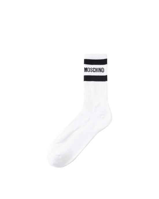 26FW 모스키노 양말 3402 5298 2001 BIANCO MULTI