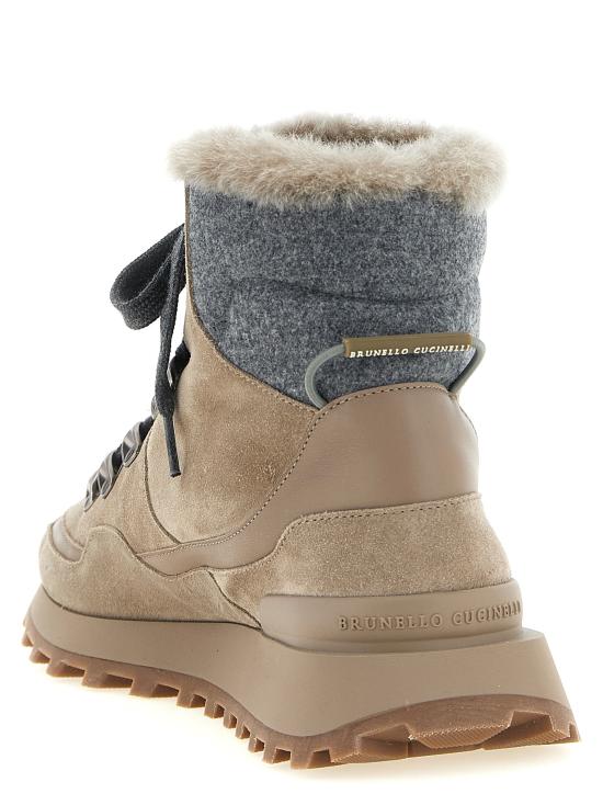 26FW 브루넬로 쿠치넬리 부츠 MZSFG3377C5859 Beige - BRUNELLO CUCINELLI