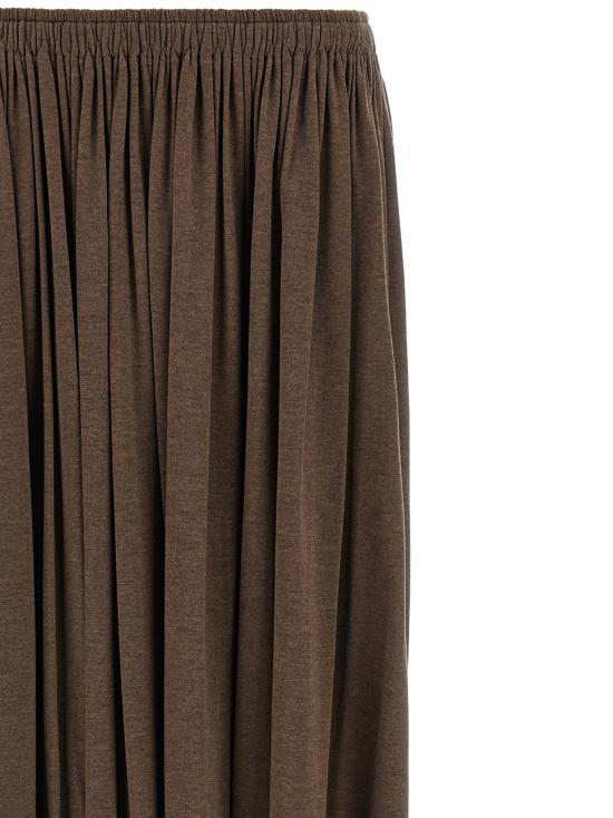 26FW 막스마라 리브레아 플리츠 맥시 스커트 2621776011600004 Brown - MAX MARA