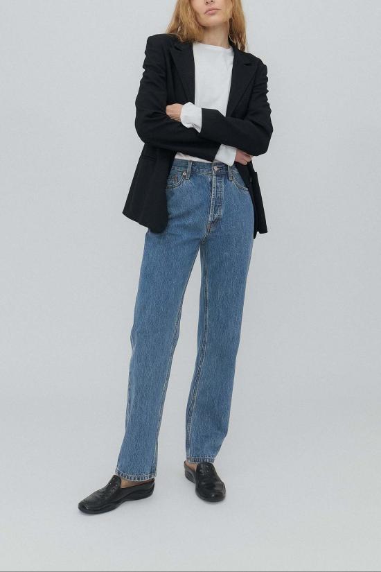  스틸히어 데님 팬츠 여전히 여기 어린 시절 진