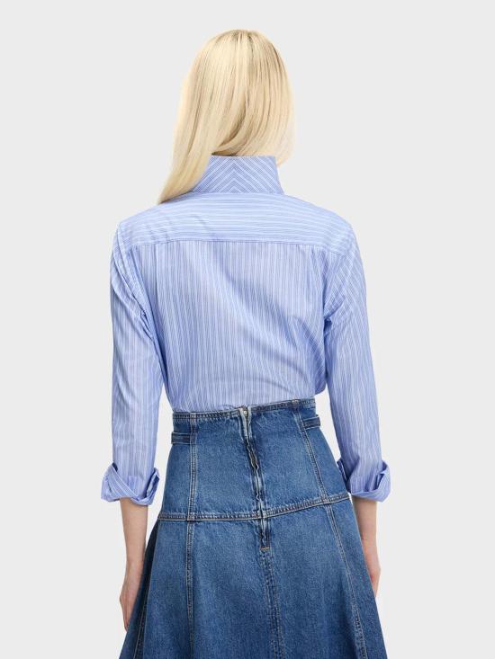  sarah alexandra 탑 사라 알렉산드라 시그니처 셔츠 프린트 트리플 크라운 - OTHER BRANDS