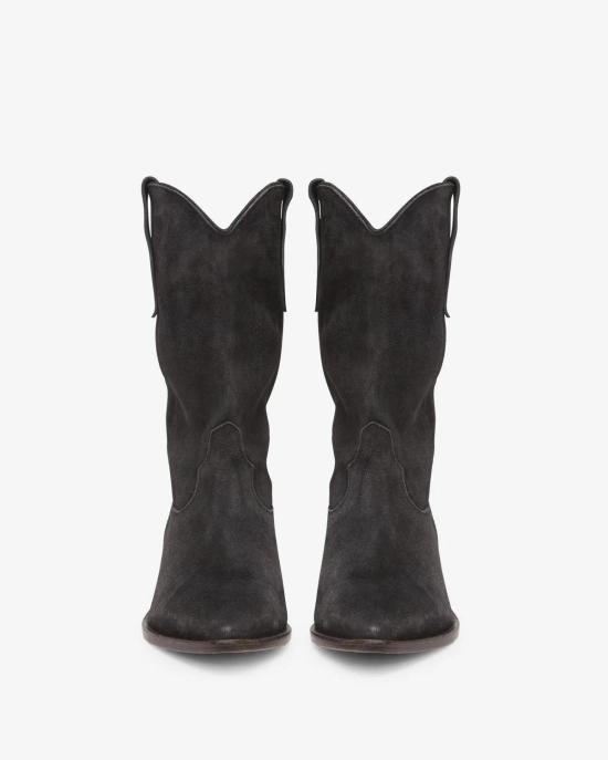 26FW 이자벨마랑 두에르토 레더 카우보이 부츠 BO0003FAA1A03S02FK AB025055 37 - ISABEL MARANT