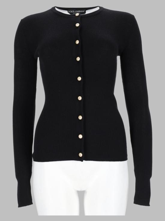 26FW 돌체앤가바나 스웨터 FXVF5T JBW25N0000 BLACK