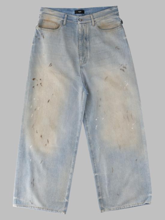 26FW 아미리 페이디드 데님 팬츠 AM326JE001 PERFECTANTIQUEINDIGO BLUE
