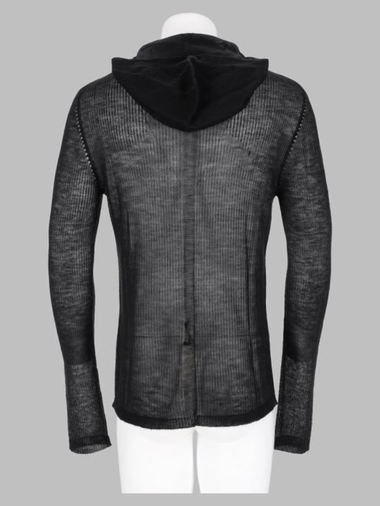 26FW 릭 오웬스 스웨터 RU02F4636 RIBWSL09 BLACK - RICK OWENS
