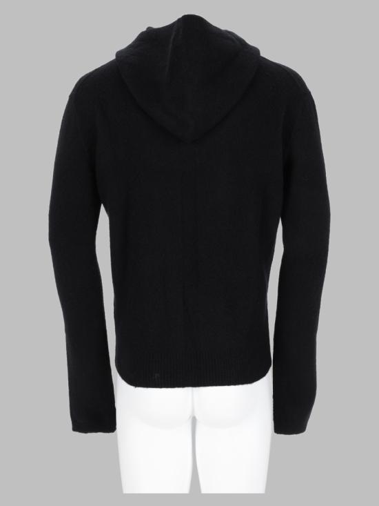 26FW 릭 오웬스 후드 티셔츠 RR02F4679 KWSF09 BLACK - RICK OWENS