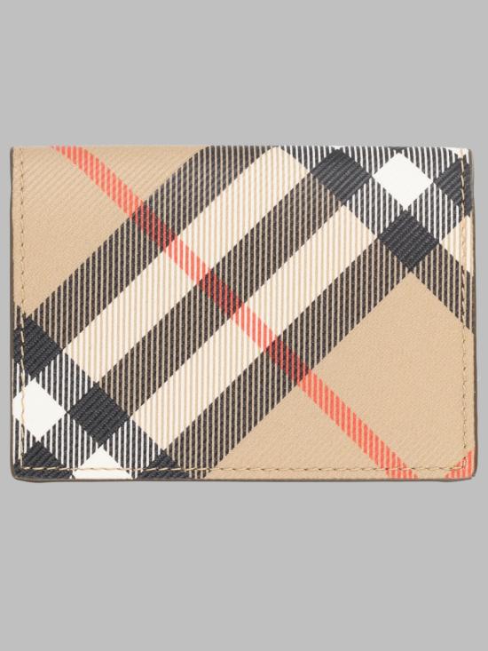 26FW 버버리 체크 카드 지갑 8091911 A2021 BEIGE - BURBERRY