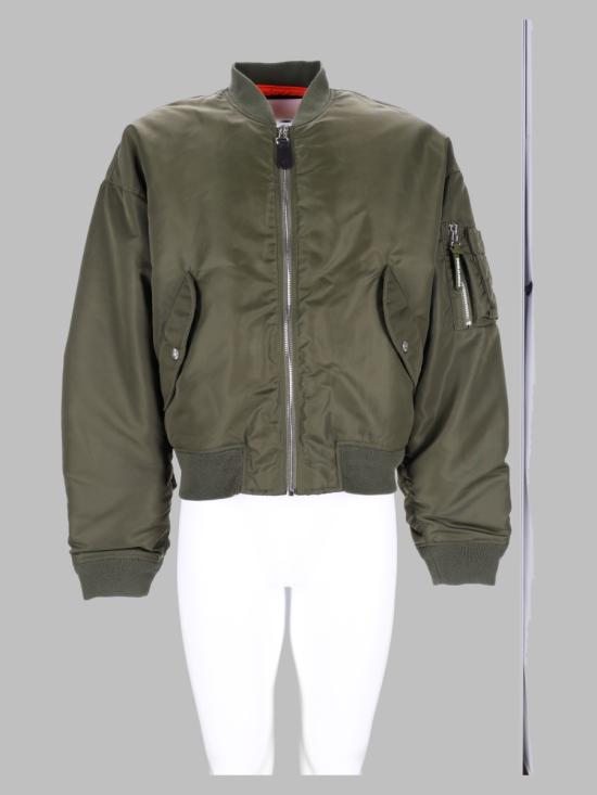26FW 디스퀘어드2 봄버 자켓 S74AM1744 D35546707 GREEN