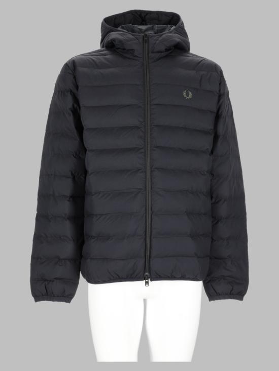 26FW 프레드페리 숏패딩 FP J8553 59 220 BLACK