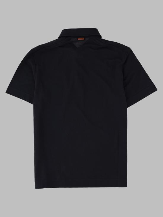 26FW 에르메네질도제냐 후드 티셔츠 UI392A4 I752B09 BLACK - ERMENEGILDO ZEGNA