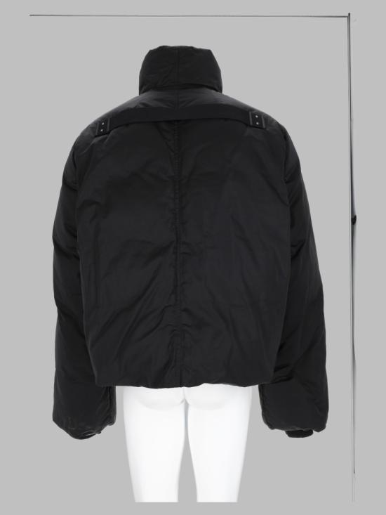 26FW 릭 오웬스 타워 터틀 다운 재킷 타워 터틀 다운 재킷 RU02F4797 MUD309 BLACK - RICK OWENS