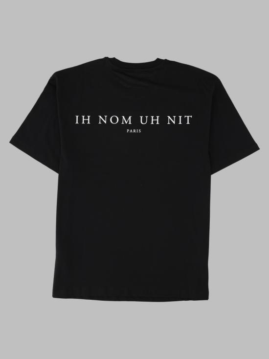 26FW 이놈어닛 반팔 티셔츠 NUW26286 009 BLACK - IH NOM UH NIT