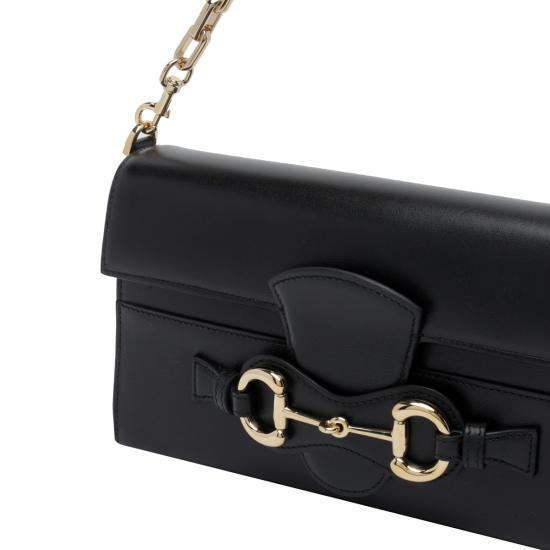26FW 구찌 홀스빗 리스트레토 미디엄 숄더백 A006KQ AAG8B1000 BLACK - GUCCI