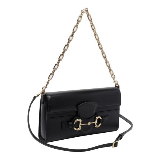 26FW 구찌 홀스빗 리스트레토 미디엄 숄더백 A006KQ AAG8B1000 BLACK - GUCCI
